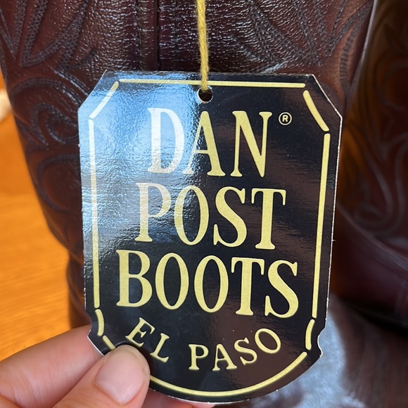 π Host Pick π NWT Dan Post Boots ~ Size 6.5 M - Picture 2 of 4